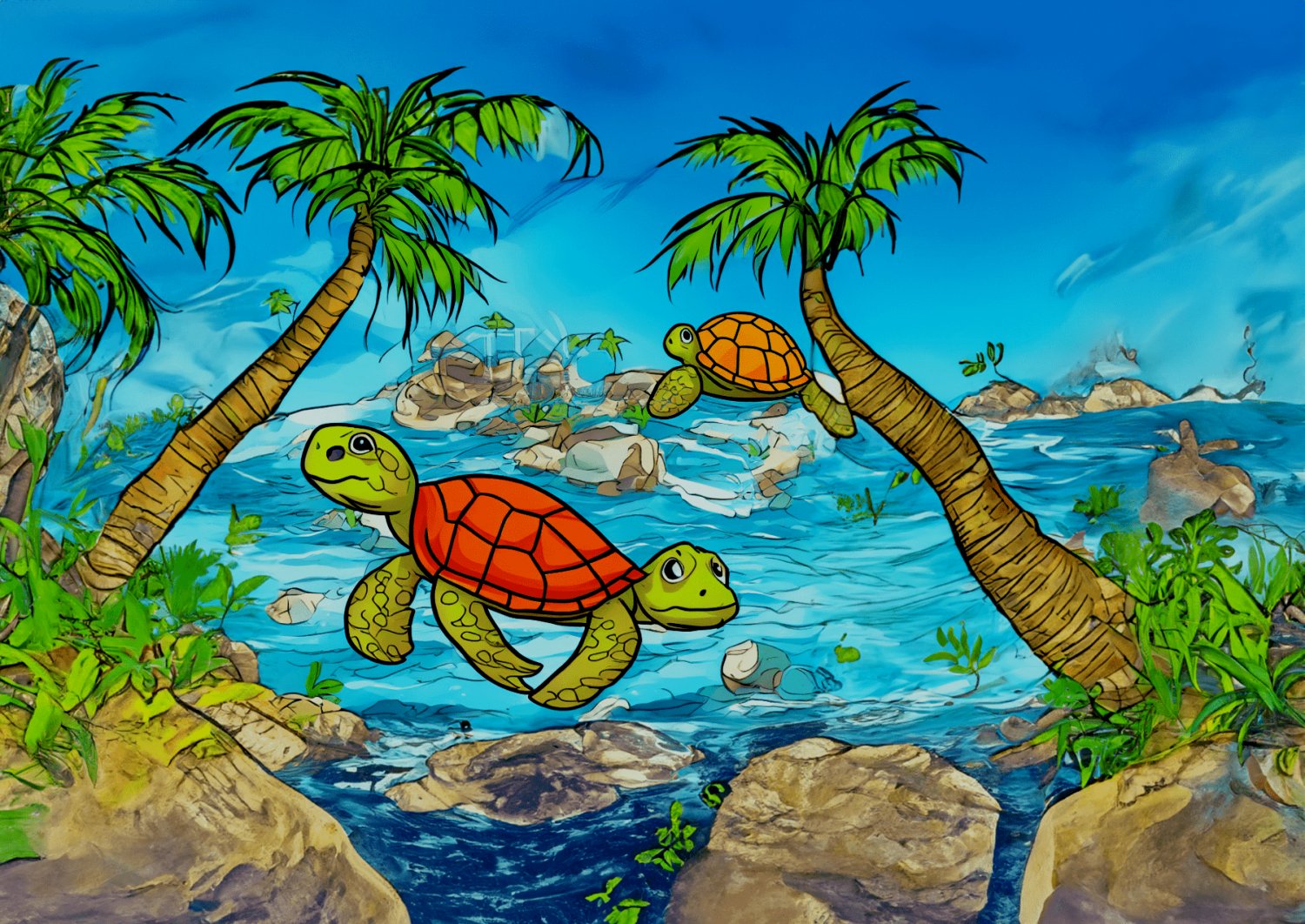 Python mit Schildkröte und Turtle Modul, Abläufe programmieren!